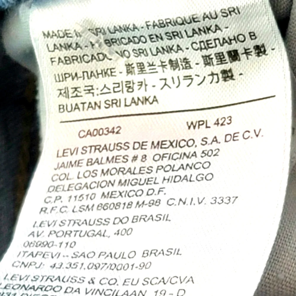 Levi's 711 Skinny Women's Ripped Denim Jeans Size 31 - Picture 13 of 14